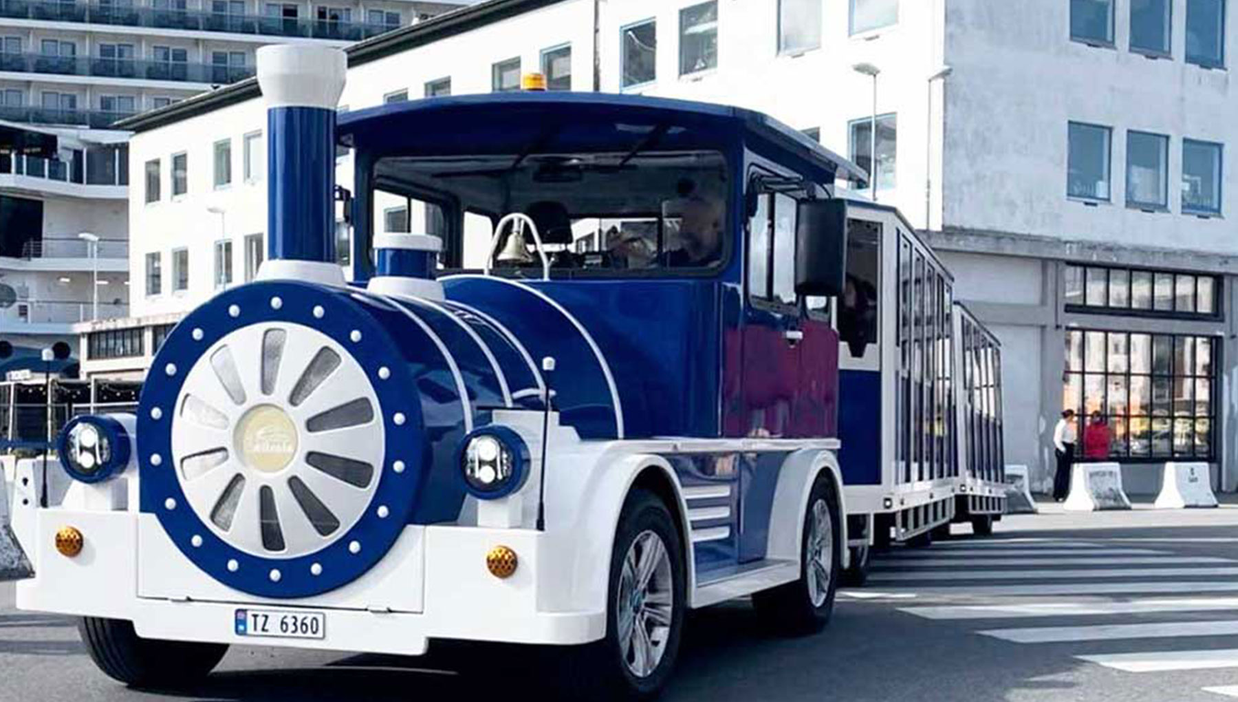 City Train Sightseeing tourist train project Deltrain Tagus fleet renewal Alesund Norway